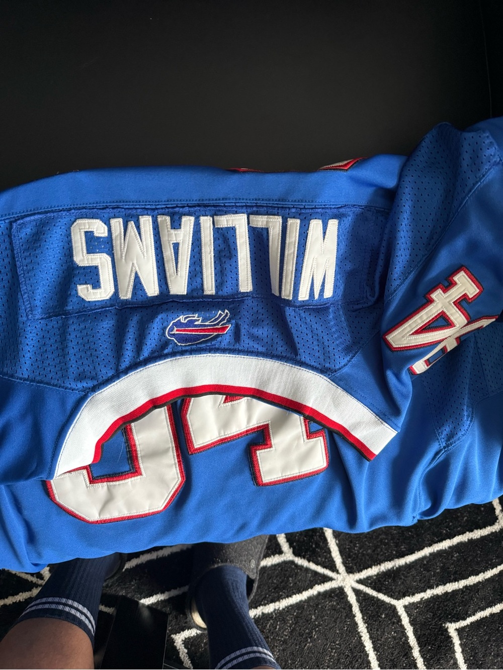 Mario willliams 4xl Buffalo Bills #94 Blue NFL Jersey - Picture 2 of 2